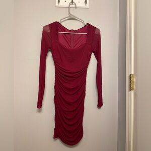 Red Cocktail Dress (XS)